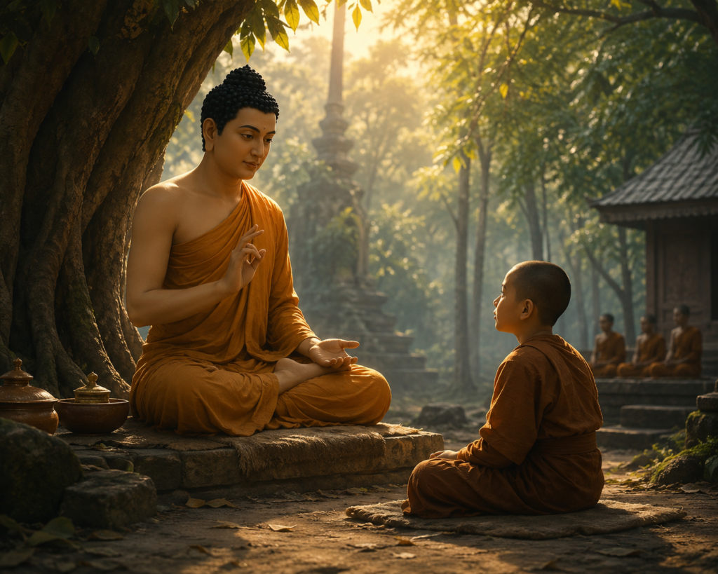 Consejo del Buddha a su hijo